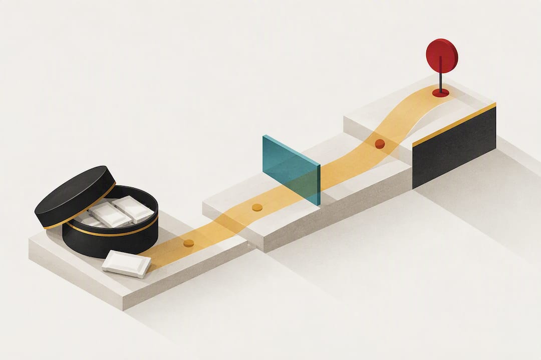Abstract illustration of nicotine exposure risk