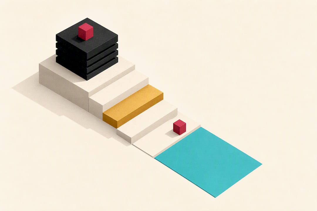 Isometric path representing nicotine withdrawal easing